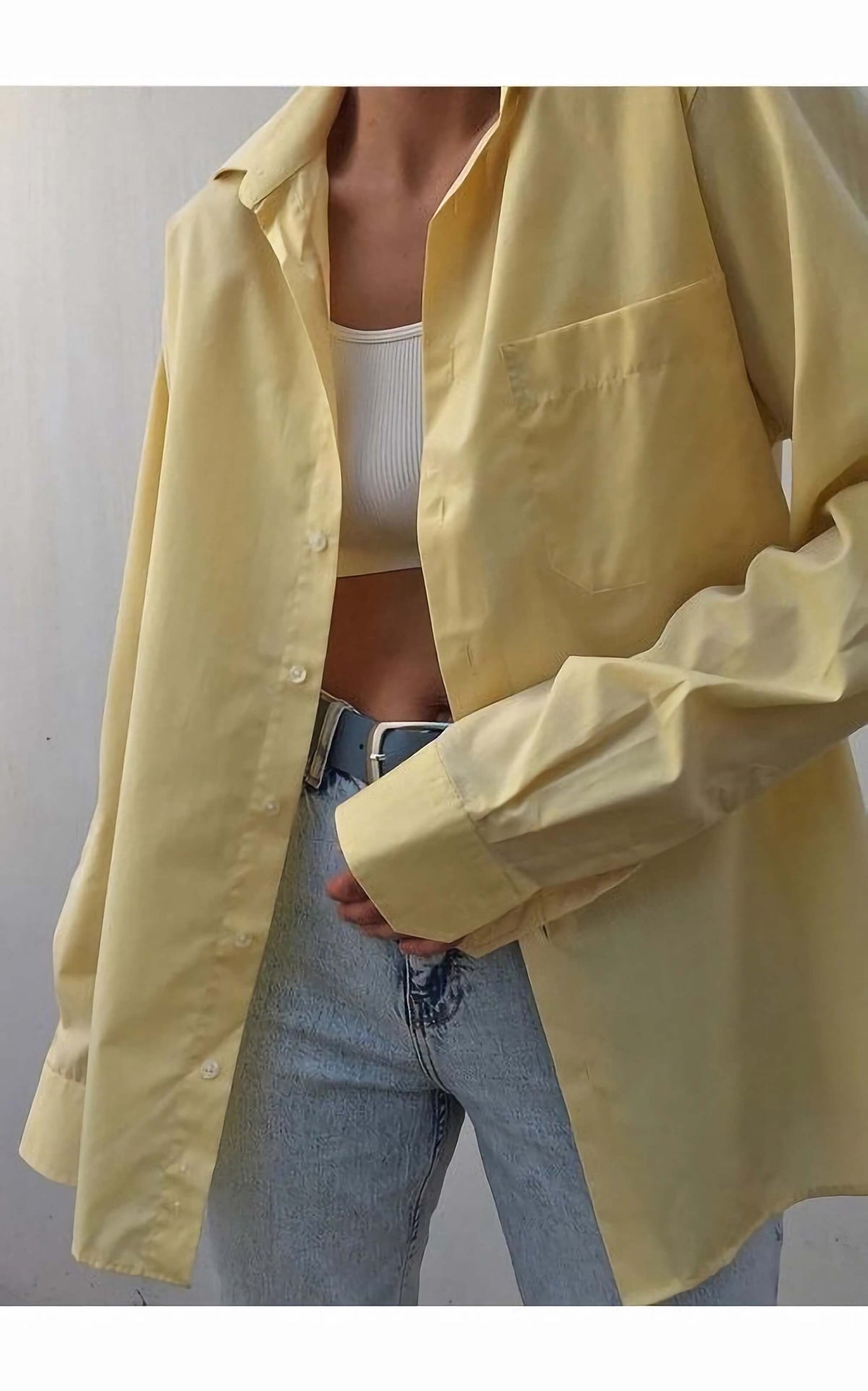 Blusa Oversize lisa